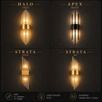 Luxx Crystal Wall Lamp