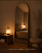 Luxx Arched Standing Mirror