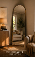 Luxx Arched Standing Mirror