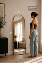 Luxx Arched Standing Mirror