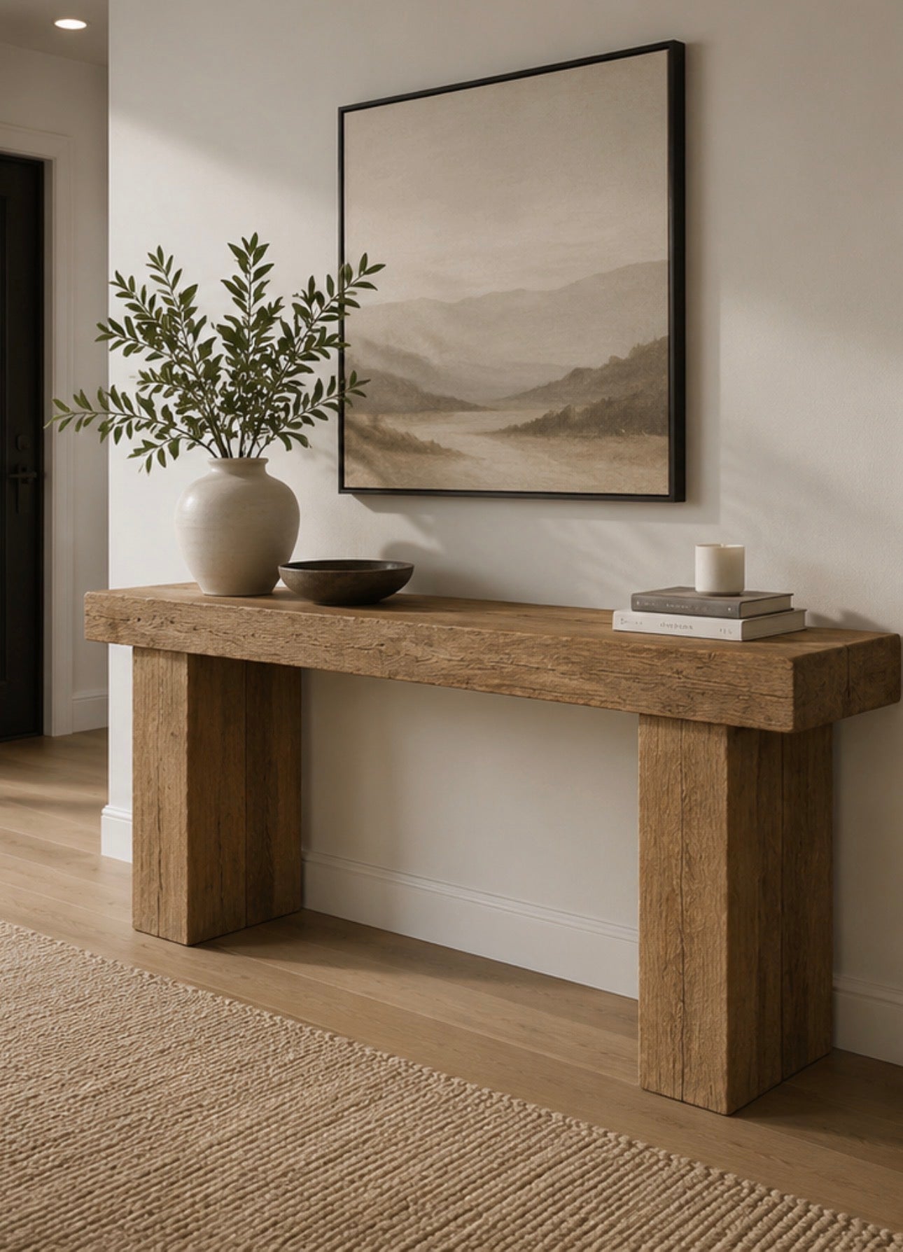 Long Console Table Living Room Table