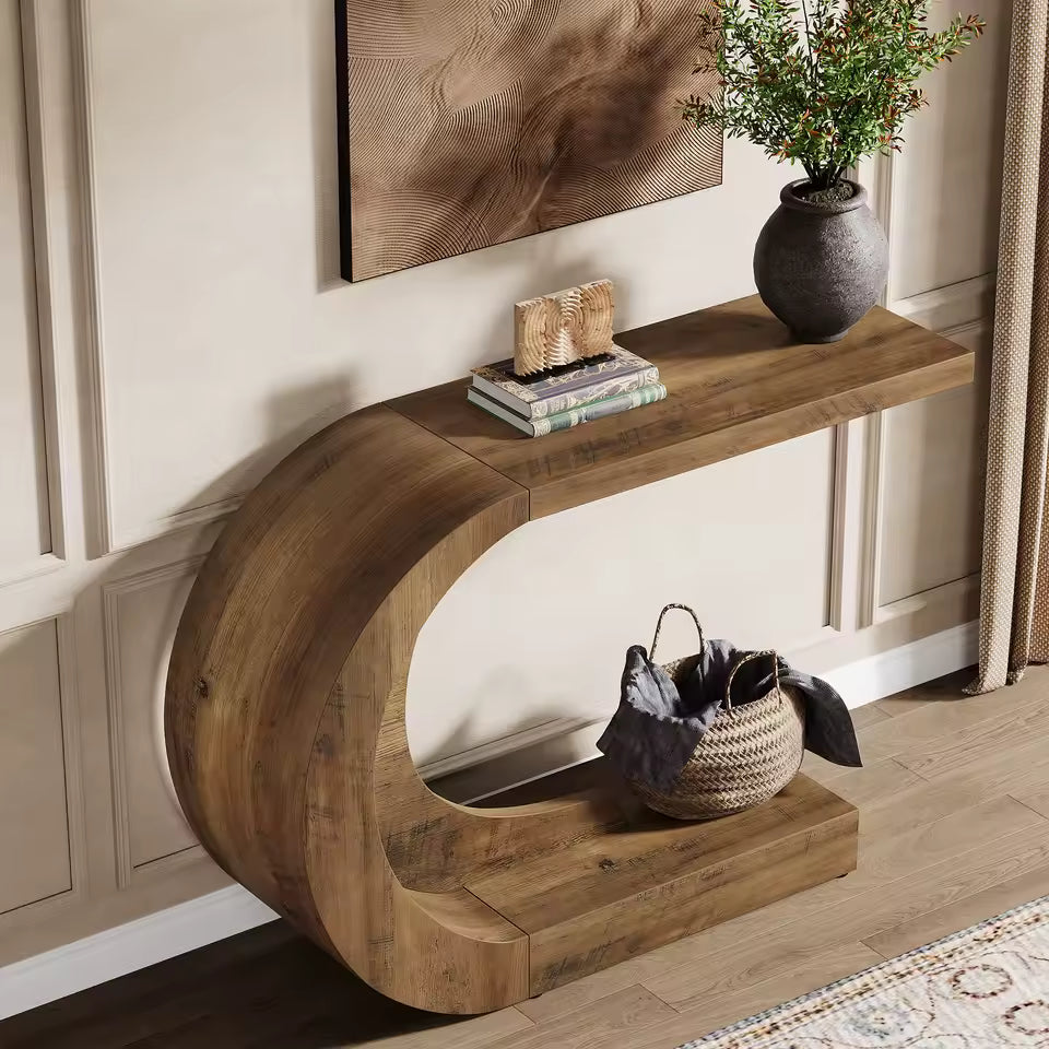 Monroe Mid-Century Console Table